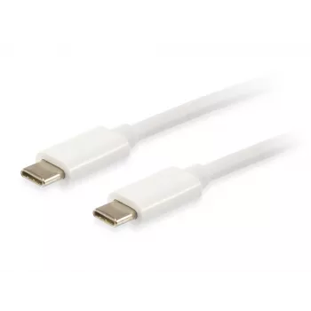 Cable Equip Platinum USB Type-C, 2 m, USB C, USB C, USB 3.2 Gen 2 (3.1 Gen 2), 10 Gbit/s, Blanco