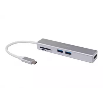 Adaptador multifunción 5 en 1 USB-C Equip