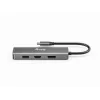 Adaptador Equip USB-C a HDMI/DisplayPort/VGA/USB, USB Type-C, salida HDMI, salida DisplayPort, salida VGA (D-Sub), 3840 x 2160 píxeles