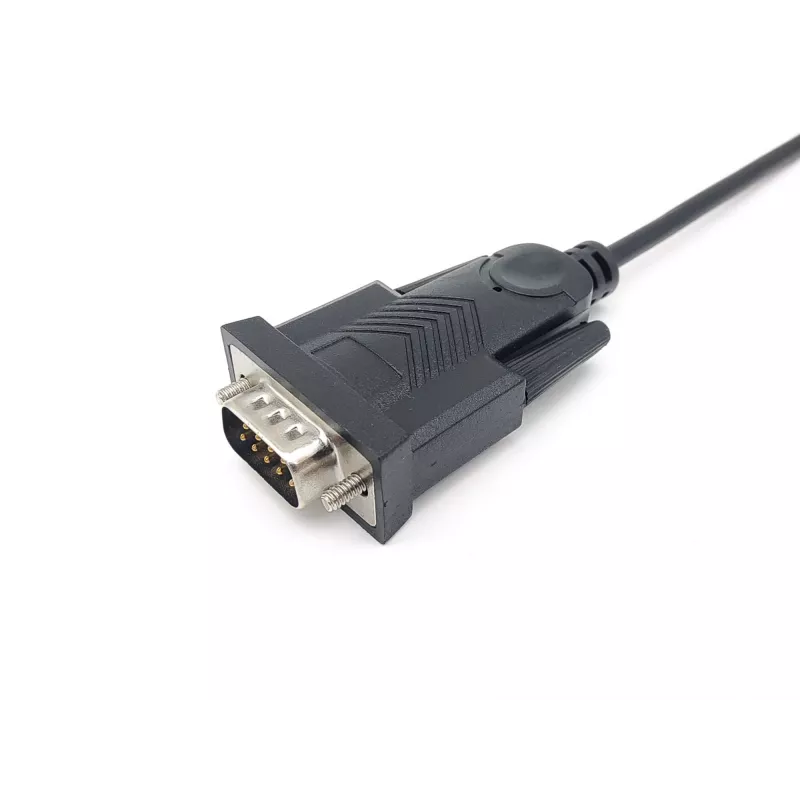 Cable Equip USB-C a serie DB9 M/M 1,5 m negro