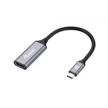 Adaptador Equip USB-C a HDMI 2.0, 4K/60Hz, 0,15 m, USB Type-C, HDMI, conector macho, conector hembra, recto