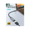 Adaptador Equip USB-C a HDMI 2.0, 4K/60Hz, 0,15 m, USB Type-C, HDMI, conector macho, conector hembra, recto