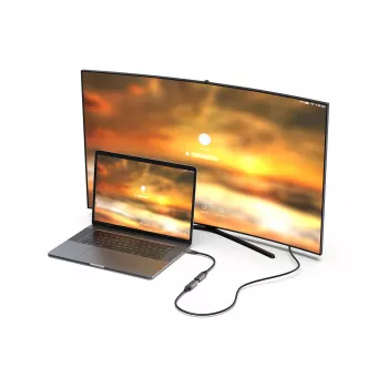 Adaptador Equip USB-C a HDMI 2.1 8K 30Hz 0,15 m