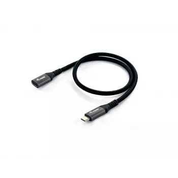 Cable alargador Equip USB 3.2 Gen 2 C a C, M/H, 1,0 m, 4K/60Hz, 10 Gbit/s