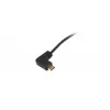Cable en espiral Equip USB 2.0 C a C en ángulo de 90° M/M 1 m negro
