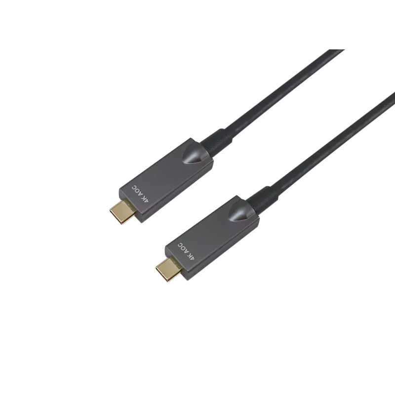Cable óptico activo Equip USB-C a C, M/M, 5,0 m, PD 60 W, 4K/60 Hz, 10 Gbit/s, vídeo+datos+PD