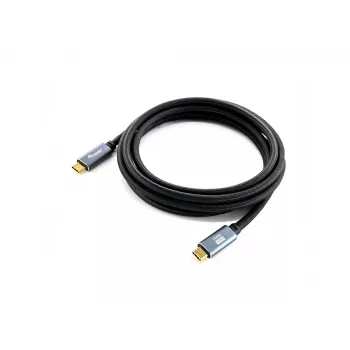 Equip USB 3.2 Gen 2 C a C cable, M/M, 2,0 m, 5A, PD 100W, 4K/60Hz, 10Gbps