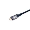 Cable Equip USB 4 Gen 3 C a C, M/M, 2,0 m, PD3.1 240 W, 8K/60 Hz, 40 Gbit/s, negro