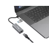 Adaptador de red Ethernet 2,5 Gigabit USB-C (USB-C+A) Equip