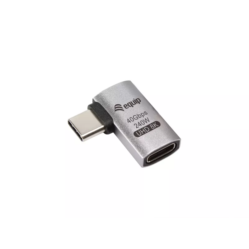 Adaptador Equip USB 4 C a C, 40 Gbit/s, PD 240 W, pack de 3