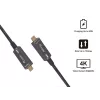 Cable óptico activo Equip USB-C a C, M/M, 15 m, PD 60 W, 4K/60 Hz, 10 Gbit/s, vídeo+datos+PD