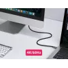 Cable óptico activo Equip USB-C a C, M/M, 15 m, PD 60 W, 4K/60 Hz, 10 Gbit/s, vídeo+datos+PD