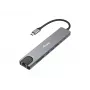 Adaptador multifunción 8 en 1 USB-C Equip, con cable, USB Type-C, 100 W, 1000 Mbit/s, 1000BASE-T, IEEE 802.3ab
