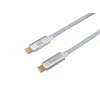 Cable USB-C a USB-C EQUIP 3,0 m — USB 3.2 Gen 2, 10 Gbps, PD 100 W, 4K/60 Hz, blanco
