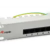 Panel de parcheo Cat.3 RJ45 ISDN de 25 puertos Equip, gris claro