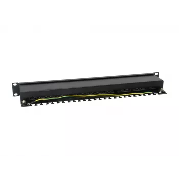 Equip Patch Panel 24 puertos Cat.6 apantallado, gris claro