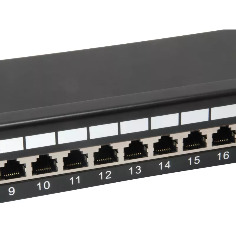 Equip Patch Panel 24 puertos Cat.6 apantallado, gris claro