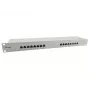 Equip Patch Panel 16 puertos Cat.6 apantallado, gris claro