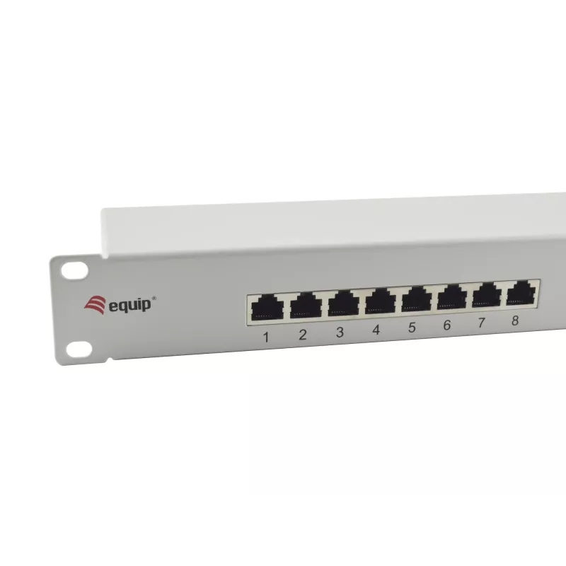 Equip Patch Panel 16 puertos Cat.6 apantallado, gris claro