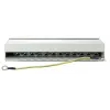 Equip Patch Panel de sobremesa 12 puertos Cat.6, gris claro