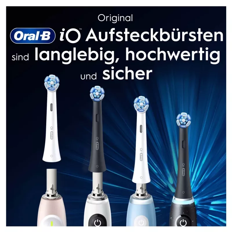 Recambios de cepillo Oral-B iO Ultimate Clean, blanco, 2 uds.