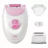 Depiladora Braun Silk-épil 3 3-031 20 pinzas rosa blanco