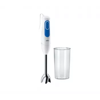 Batidora de mano Braun MQ 3000 WH Smoothie+ 0,6 L 700 W azul, blanco