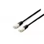 Cable de red Equip Cat.6A Platinum S/FTP, 10 m, negro