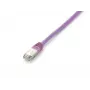 Cable de red Equip Cat.6A Platinum S/FTP, 20 m, lila