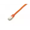 Cable de red Equip Cat.6A Platinum S/FTP, 0,5 m, naranja