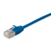 Cable de red Equip Cat.6A F/FTP fino RJ-45 0,5 m azul
