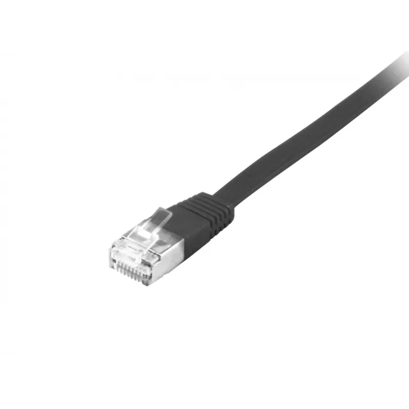 Cable de red Equip Cat.6A U/FTP plano, 2,0 m, negro