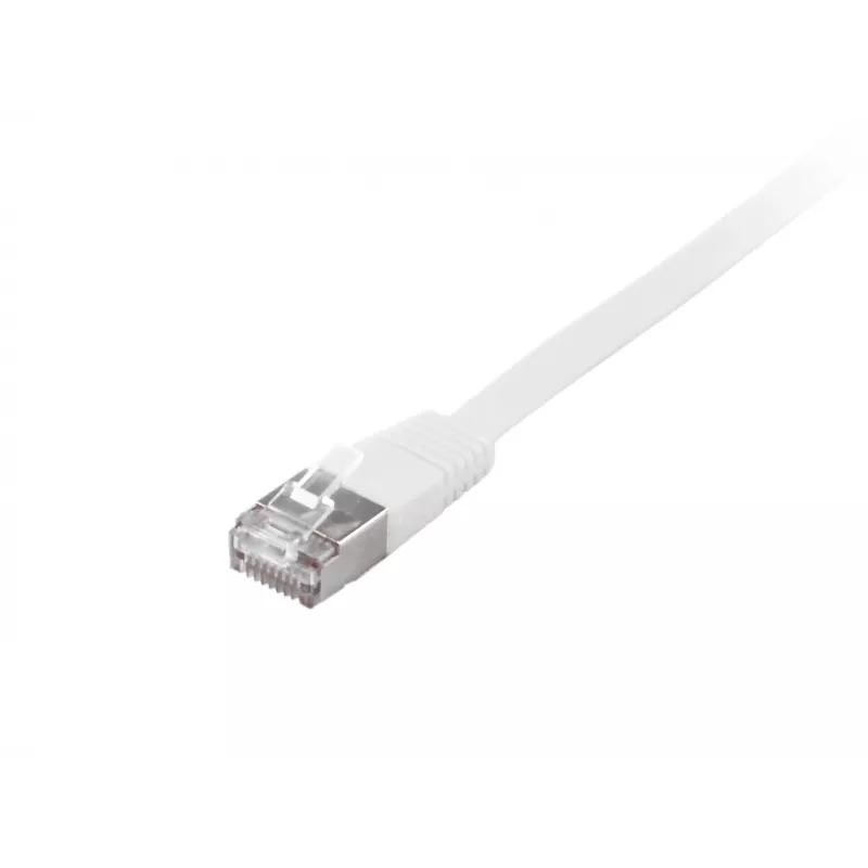 Cable de red Equip Cat.6A U/FTP plano, 3,0 m, blanco, 3 m, Cat6a, U/FTP (STP), RJ-45, RJ-45, blanco
