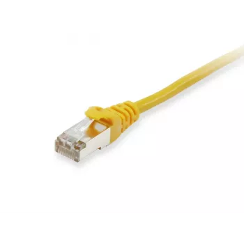 Cable de red Equip Cat.6 S/FTP, 5,0 m, amarillo, 5 m, Cat.6, S/FTP (S-STP), RJ-45, RJ-45, amarillo