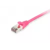 Cable de red Equip Cat.6 S/FTP, 0,25 m, rosa