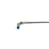 Latiguillo Equip Cat.6A S/FTP, conector en ángulo a recto, 2,0 m, blanco