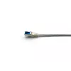 Latiguillo Equip Cat.6A S/FTP, conector en ángulo a recto, 3,0 m, blanco
