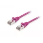 Latiguillo Equip Cat.6A S/FTP RJ-45 2,0 m lila
