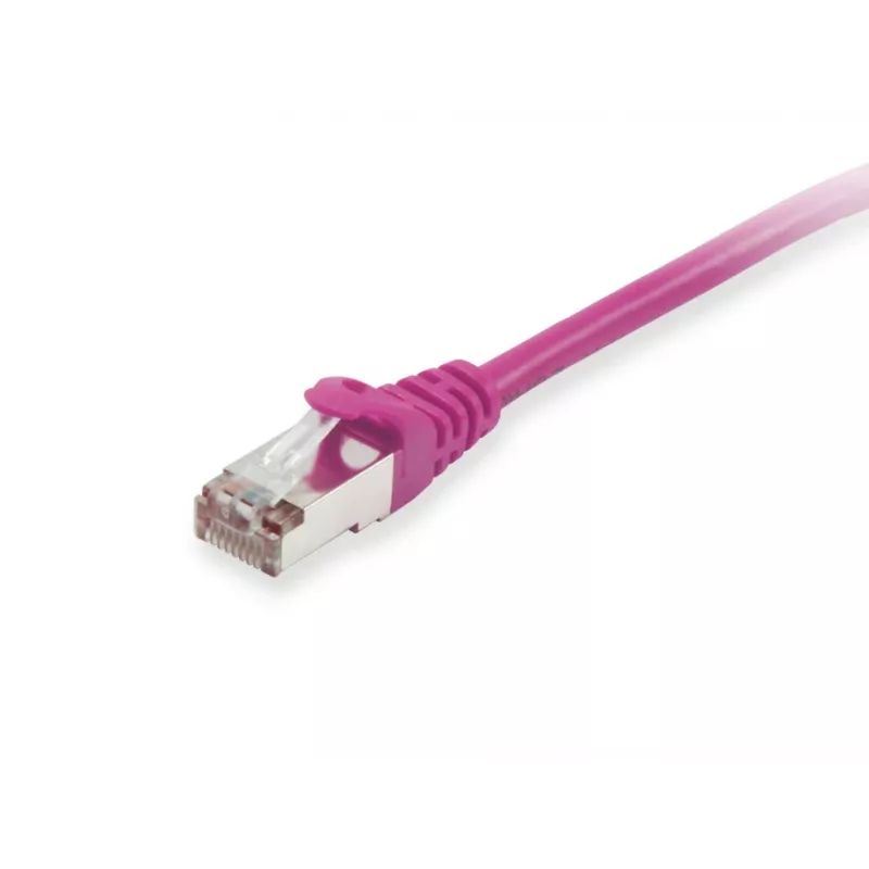 Latiguillo Equip Cat.6A S/FTP, violeta, 1,5 m