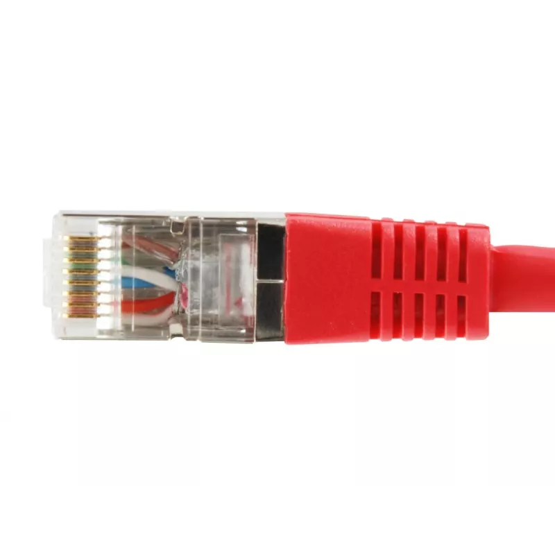 Cable de red Equip Cat.6A Platinum S/FTP, 0,5 m, rojo