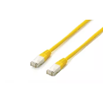 Cable de red Equip Cat.6A Platinum S/FTP, 5,0 m, amarillo, 5 m, Cat6a, S/FTP (S-STP), RJ-45, RJ-45, amarillo