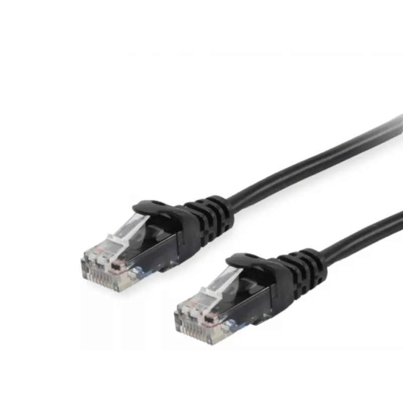 Cable de red Equip Cat.6A U/UTP RJ-45 Cat6a 1 m negro