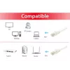 Cable de red Equip Cat.6A RJ-45 U/UTP 0,15 m blanco