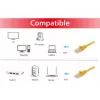 Cable de red Equip Cat.6A RJ-45 U/UTP 0,15 m amarillo