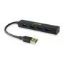 Concentrador de interfaces Equip 128953 USB 3.2 Gen 1 (3.1 Gen 1) Type-A 5000 Mbit/s negro