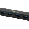 Concentrador de interfaces Equip 128954 USB 3.2 Gen 1 (3.1 Gen 1) Type-C 5000 Mbit/s negro