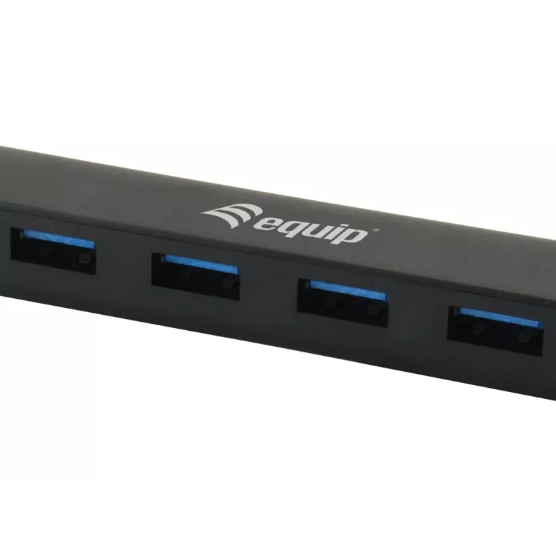 Concentrador de interfaces Equip 128954 USB 3.2 Gen 1 (3.1 Gen 1) Type-C 5000 Mbit/s negro