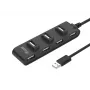 Concentrador USB Equip 7 puertos USB 2.0, USB 2.0, USB 2.0, 480 Mbit/s, negro, China, CE, RoHS