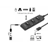 Concentrador USB Equip 7 puertos USB 2.0, USB 2.0, USB 2.0, 480 Mbit/s, negro, China, CE, RoHS