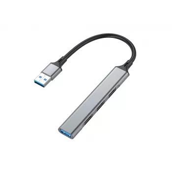 Concentrador USB Equip 4 puertos USB 3.0/2.0